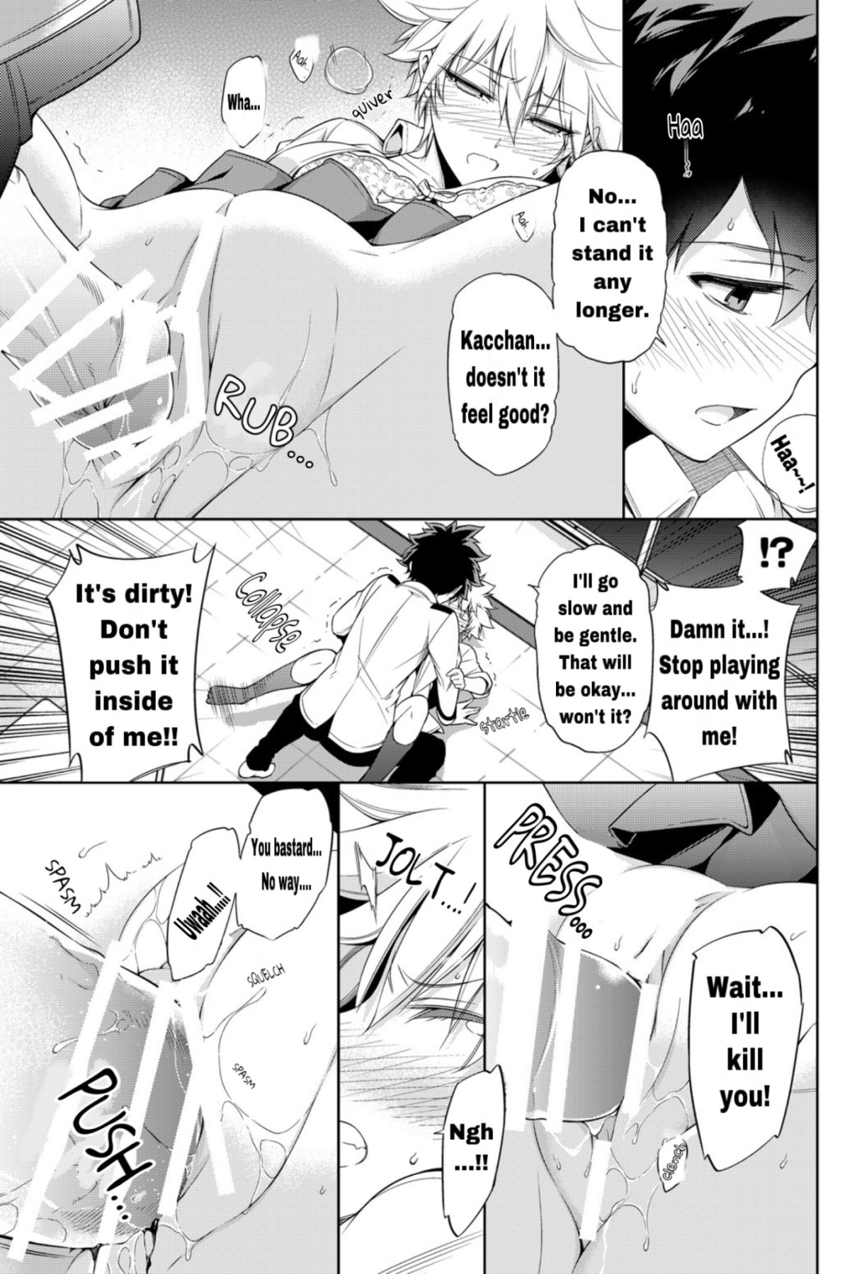 Hentai Manga Comic-My Fiance And Childhood Friend Fight Too M uch-Read-18